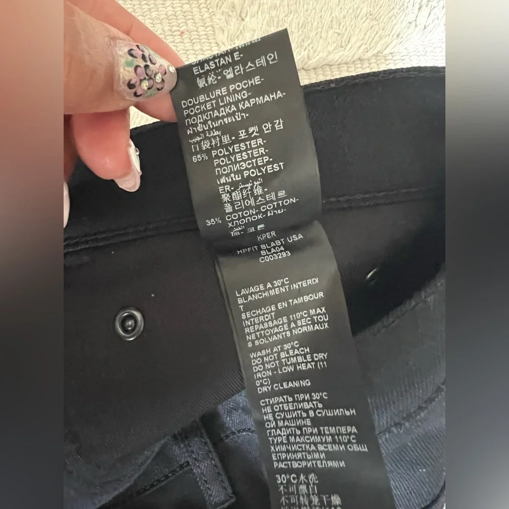 The Kooples Black Denim Pants size 27